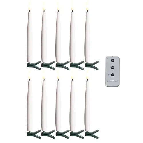 CLIP-ON LIGHTED CANDLES WITH REMOTE Winterland