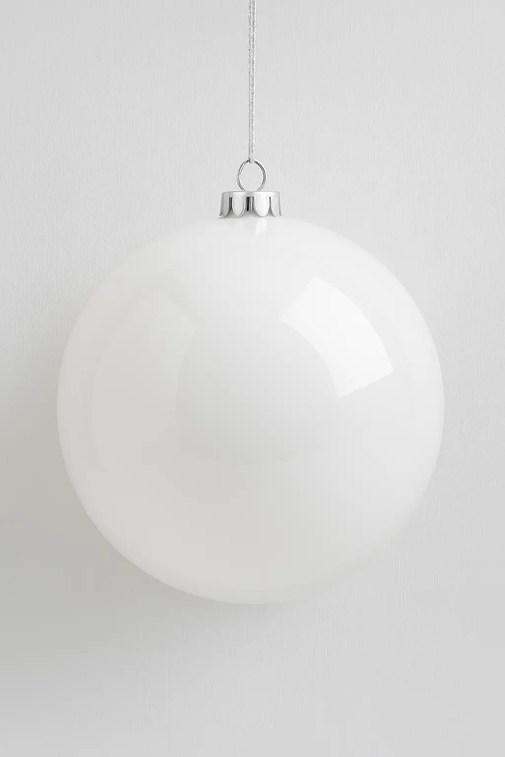 Bola Brillante Blanco 25 cm Winterland