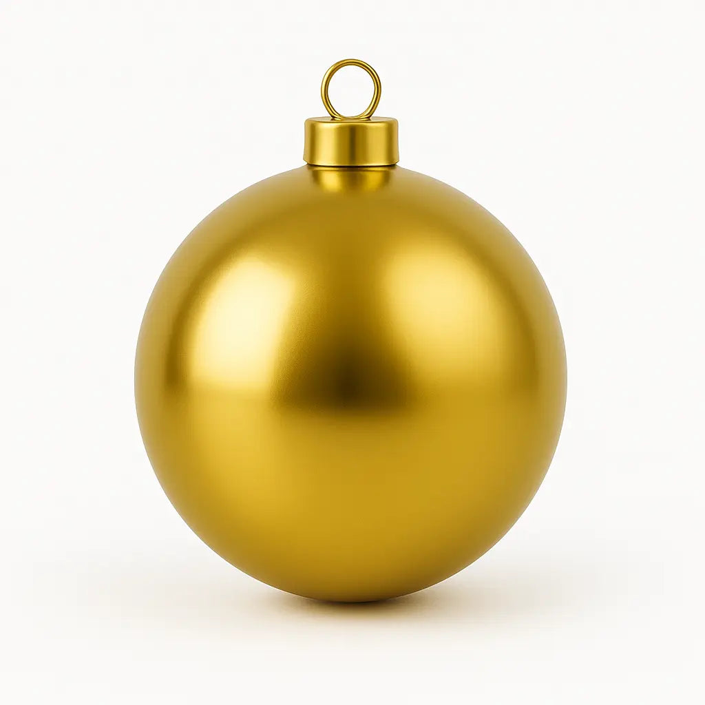 DORADO BRILLANTE ESFERA 40CM Winterland