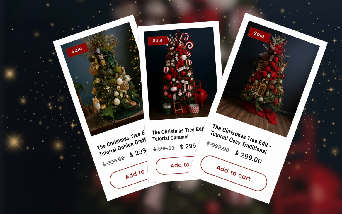 The Christmas Tree Edit - 3 PACK