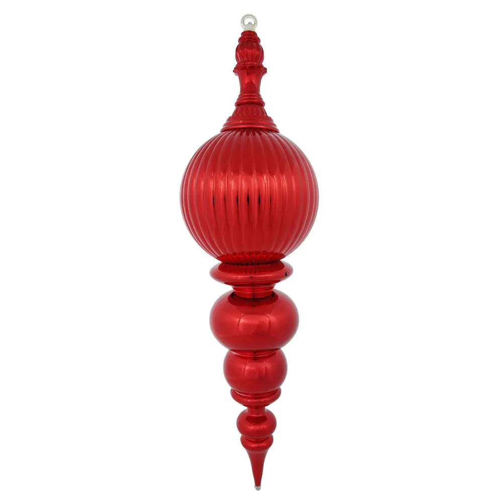 Red Shiny Finial winterland