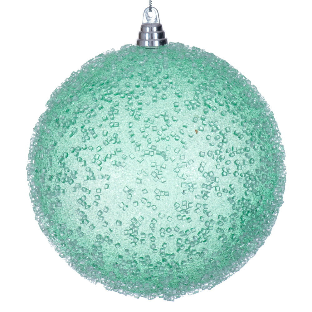 Seafoam Green Icy Sugar Ball 8"