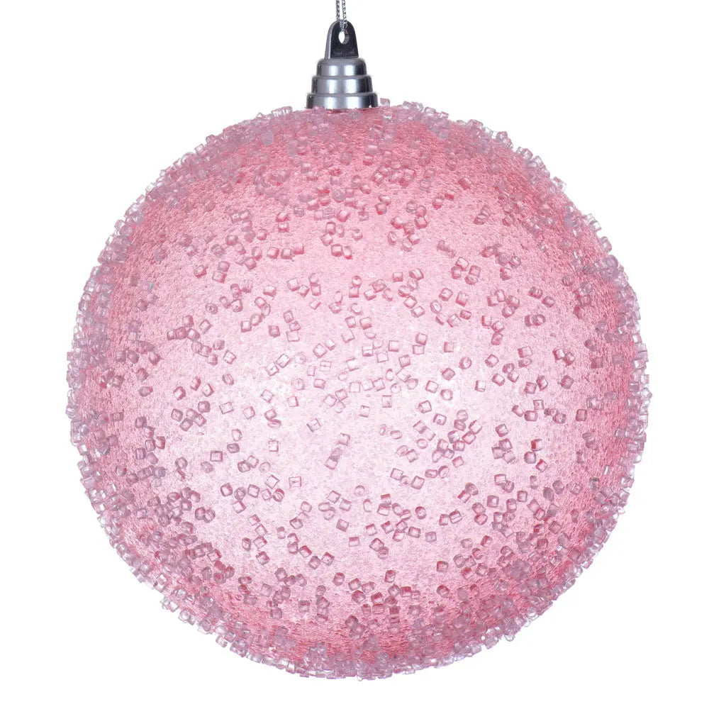 Pink Icy Sugar Ball 8" winterland