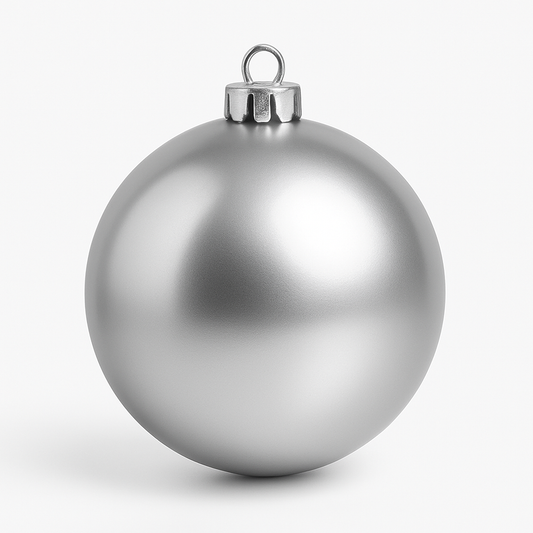 Esfera Plata 25cm