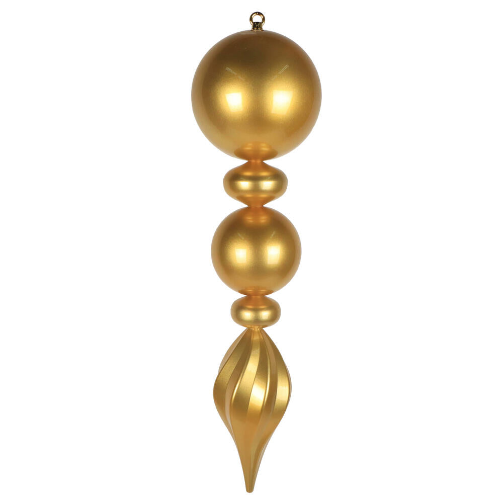Gold UV Candy Apple Finial