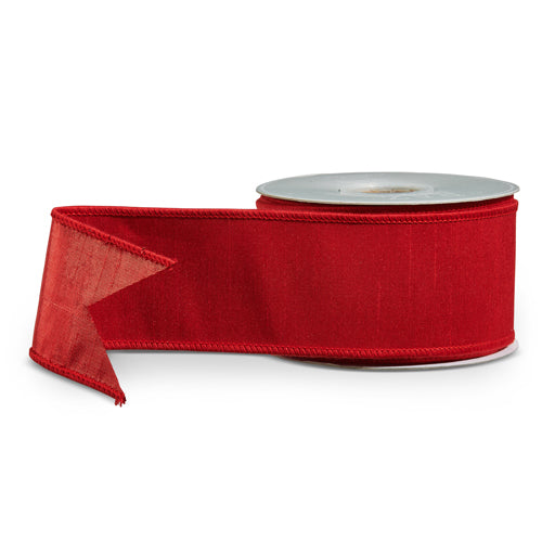 Red Wired Ribbon