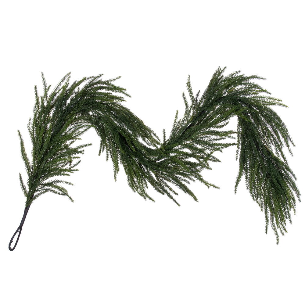 Green Norfolk Pine Garland