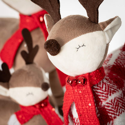 PLUSH STANDING REINDEER